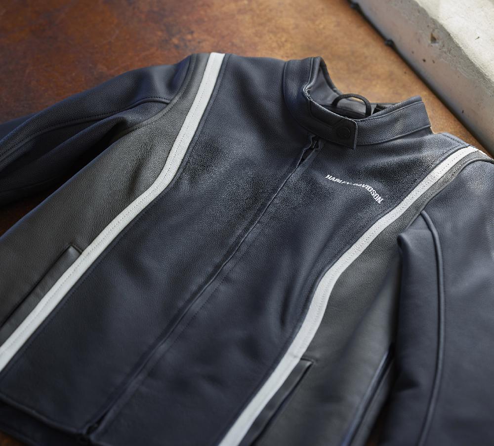 Harley Women's Oracle Waterproof Leather Riding Jacket