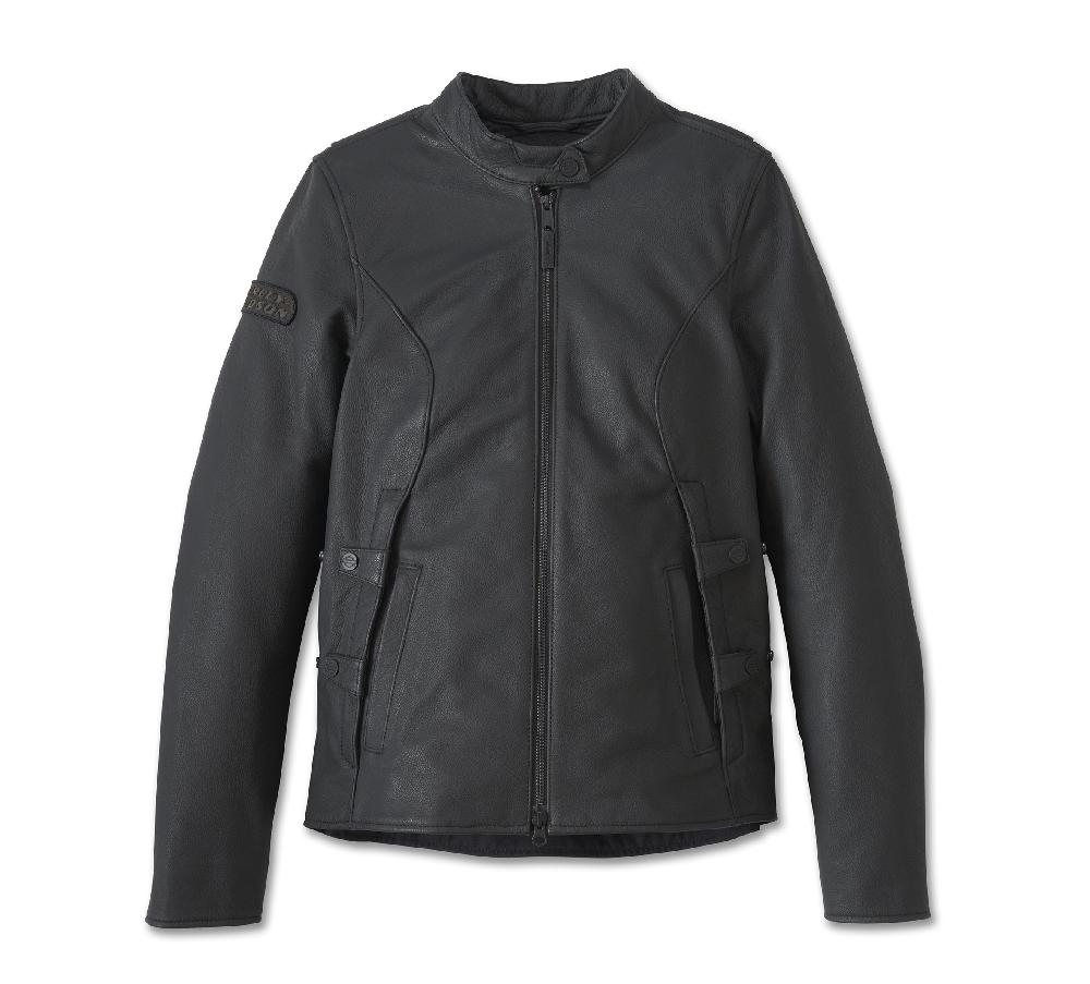 harley Women's Paradigm Triple Vent System 2.0 Leather Riding Jacket