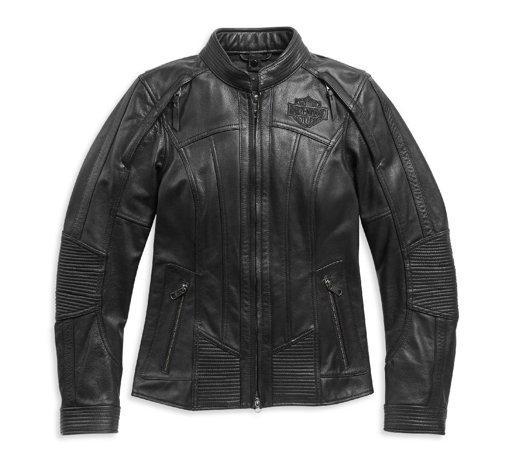 Harley Women's Willie G Auroral II 3-in-1 Leather Riding Jacket