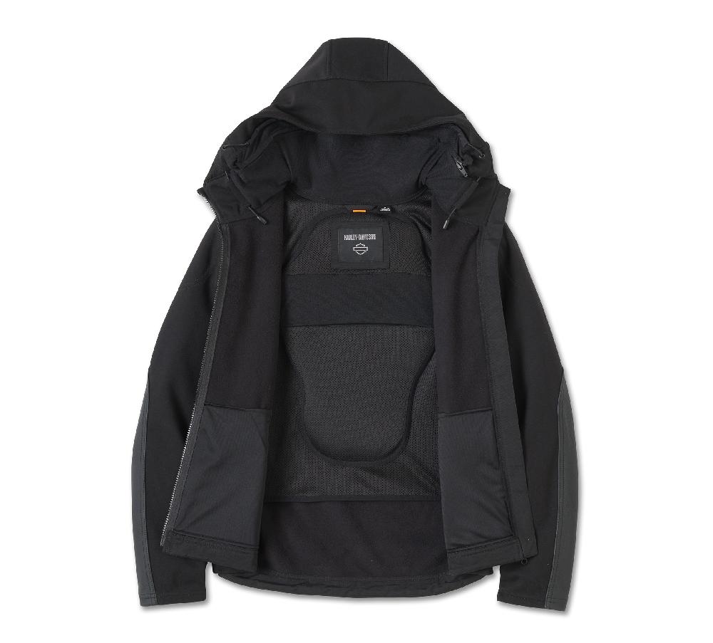 Harley Women's Willie G Skull Graphic Deflector 2.0 Hooded Riding Fleece