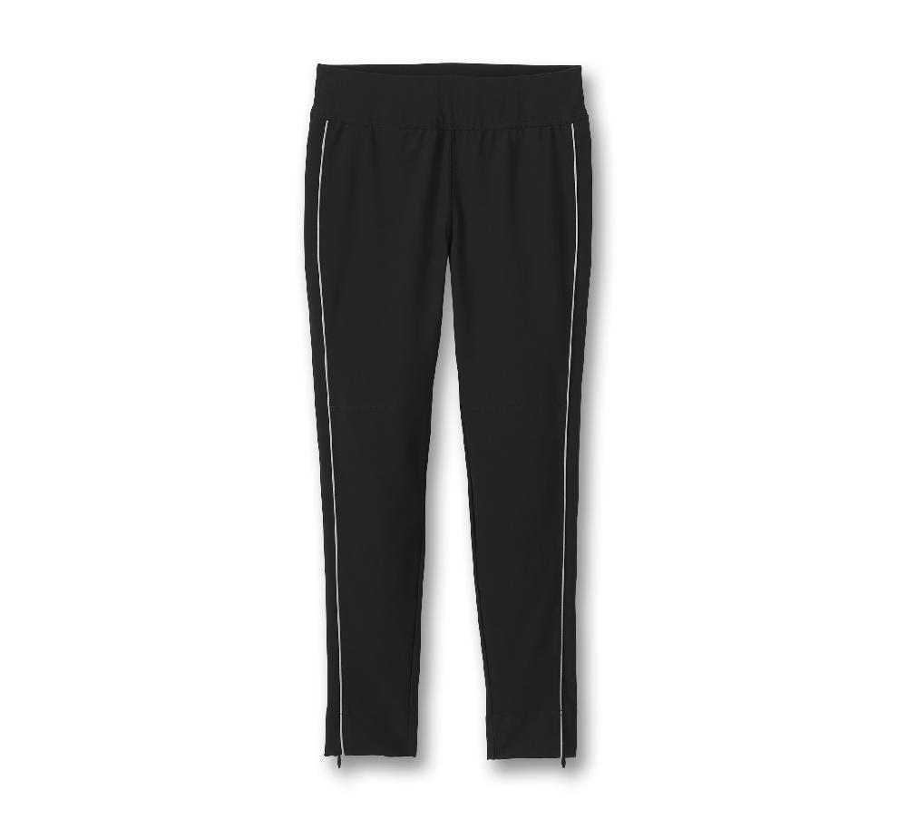 harley Women's Willie G Skull Graphic Skinny Riding Pant