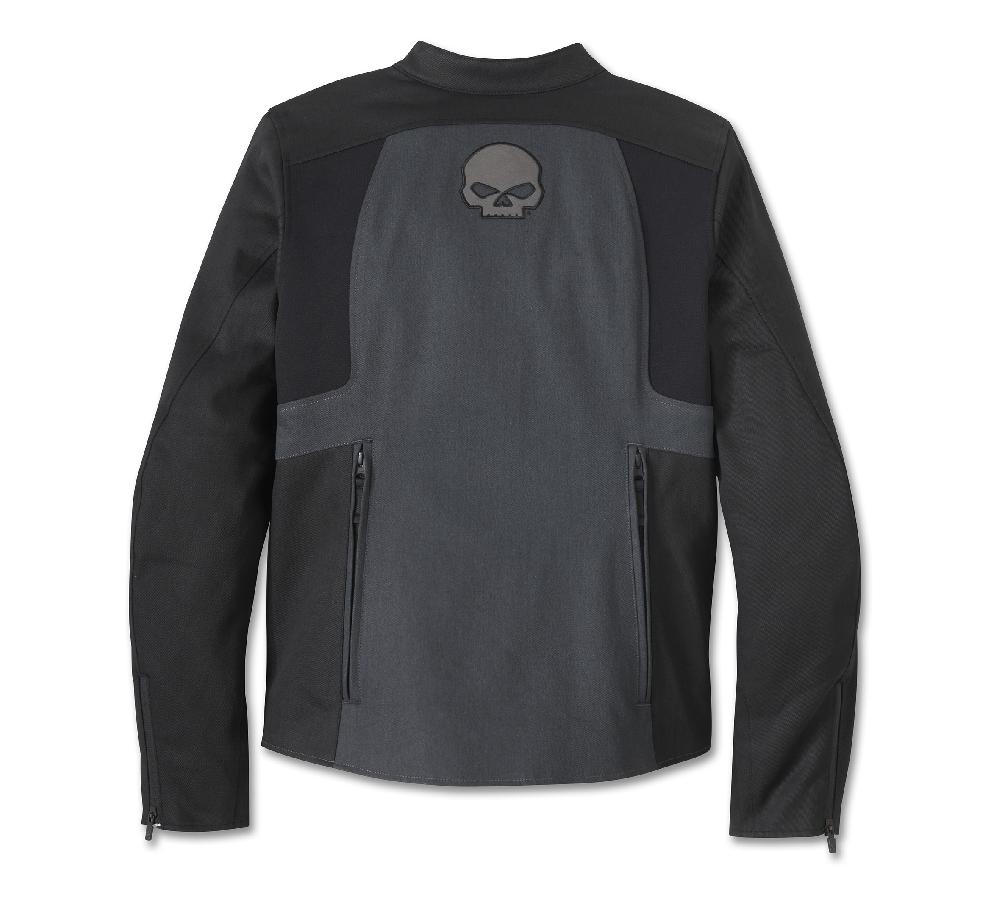Harley Women's Willie G Skull Graphic Triple Vent System 2.0 Textile Riding Jacket