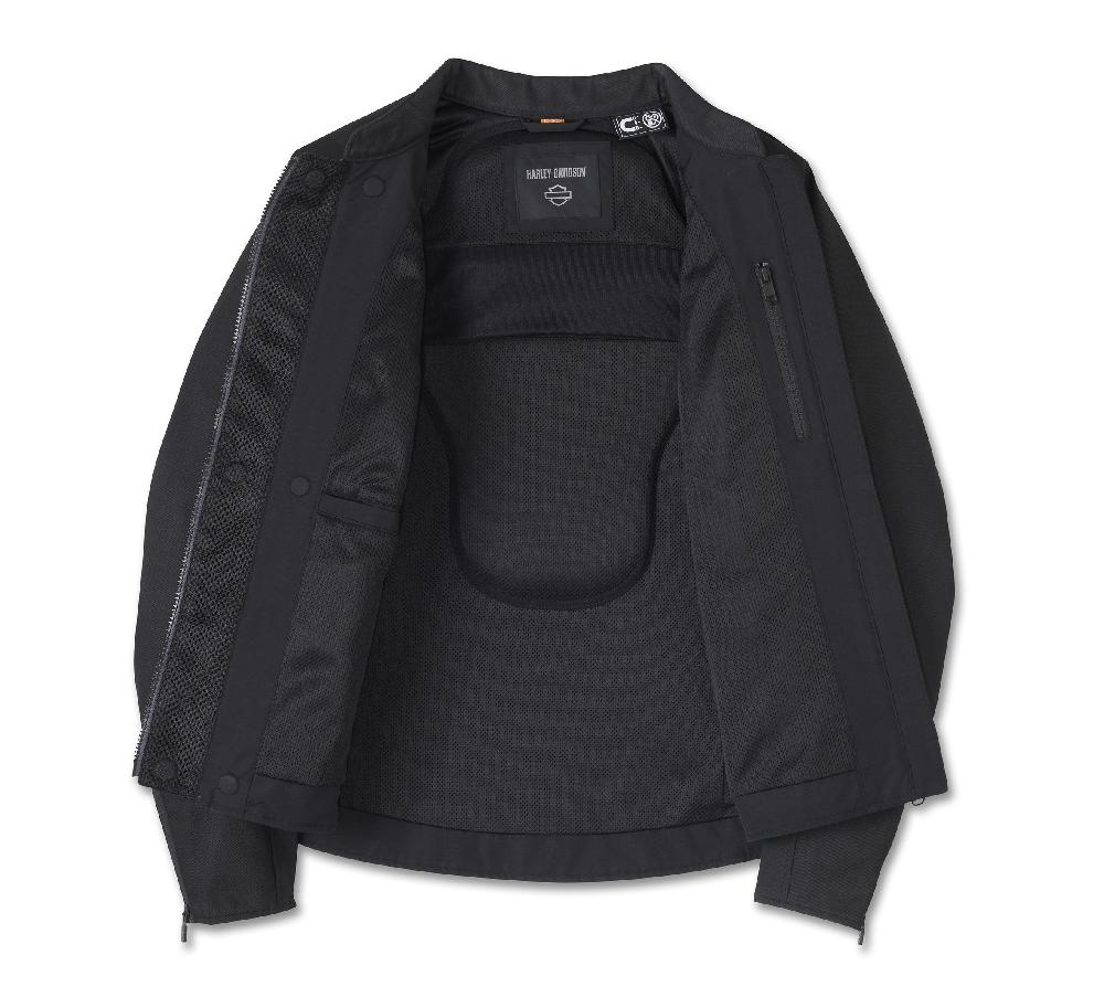 Harley Women's Willie G Skull Graphic Triple Vent System 2.0 Textile Riding Jacket