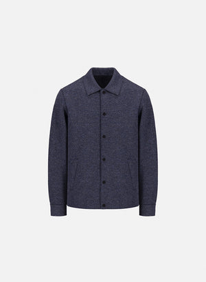 harris wharf london Coach jacket donegal dark blue dh03 tmdh harris wharf london Coach jacket donegal dark blue dh03 tmdh