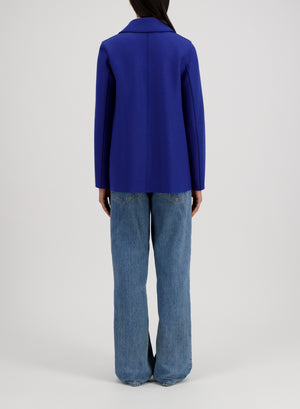 Harris Wharf London Peacoat Pressed Wool Mirage 340 Tmlk