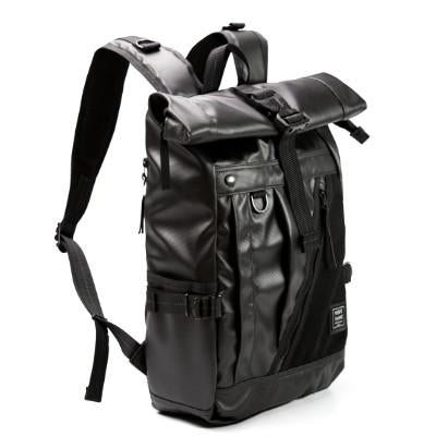 Harvest Label NIGHTHAWK ROLLTOP BACKPACK - BLKSKU: HNH-0013-BLK