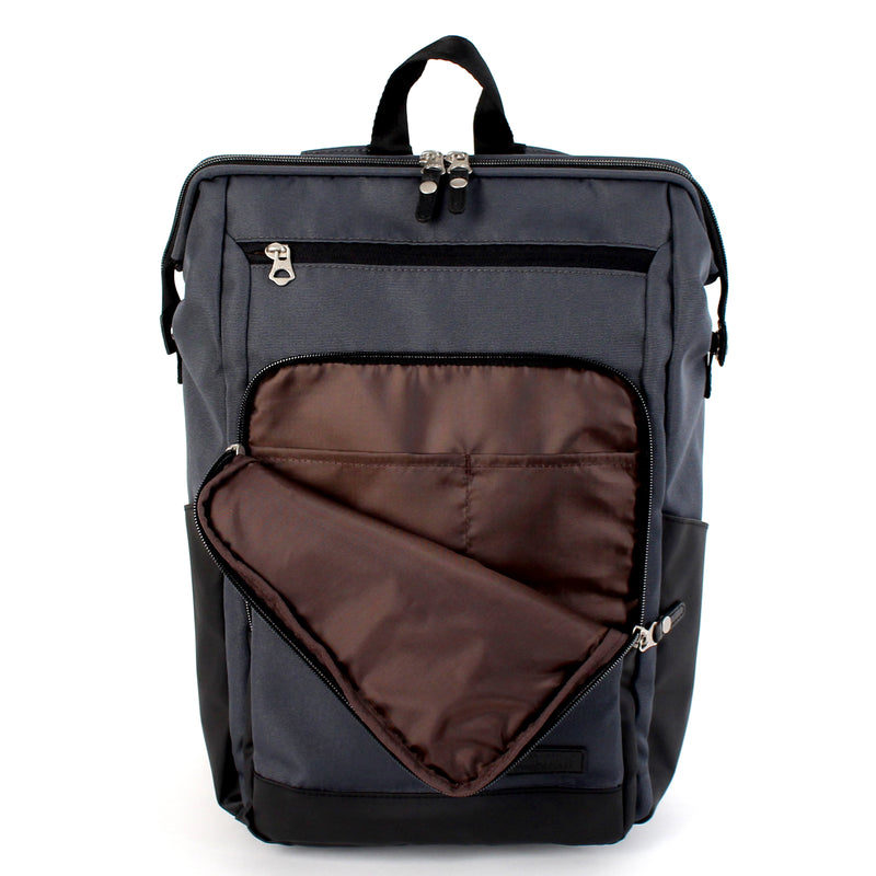 Harvest Label TWO-TONE GABA CITY BACKPACKSKU: HHC-0024-BLU-P