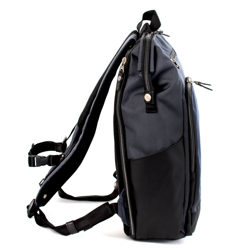 Harvest Label TWO-TONE GABA CITY BACKPACKSKU: HHC-0024-BLU-P