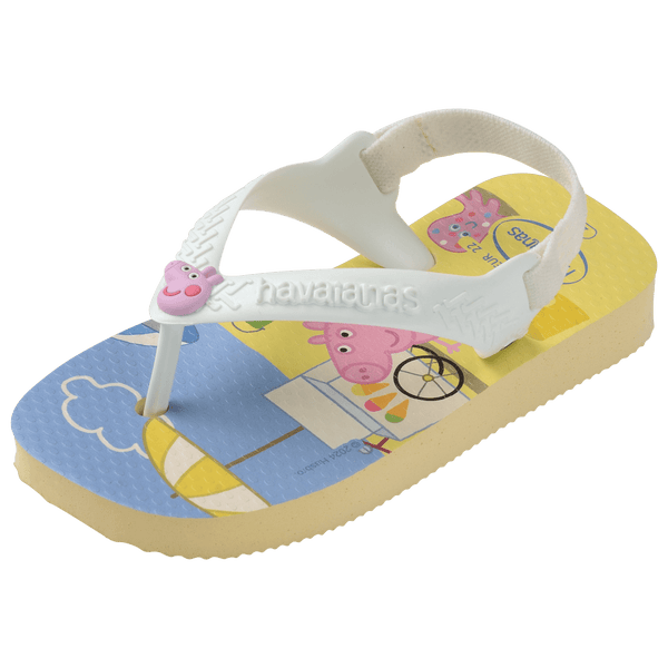 Havaianas Baby Peppa Pig Flip Flop Sandals BUTTERCREAM