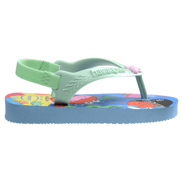 Havaianas Baby Peppa Pig Flip Flop Sandals Lavender Blue