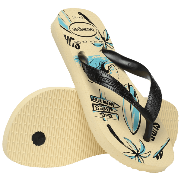 Havaianas Kids' Athletic Top Flip Flop BUTTERCREAM