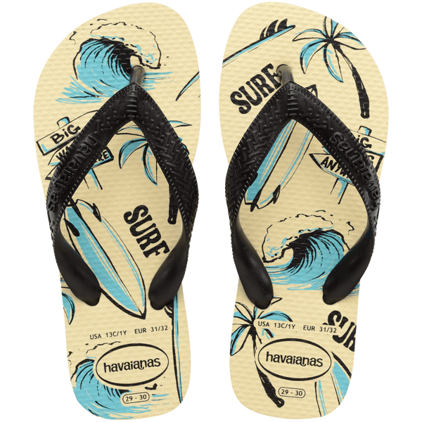 Havaianas Kids' Athletic Top Flip Flop BUTTERCREAM