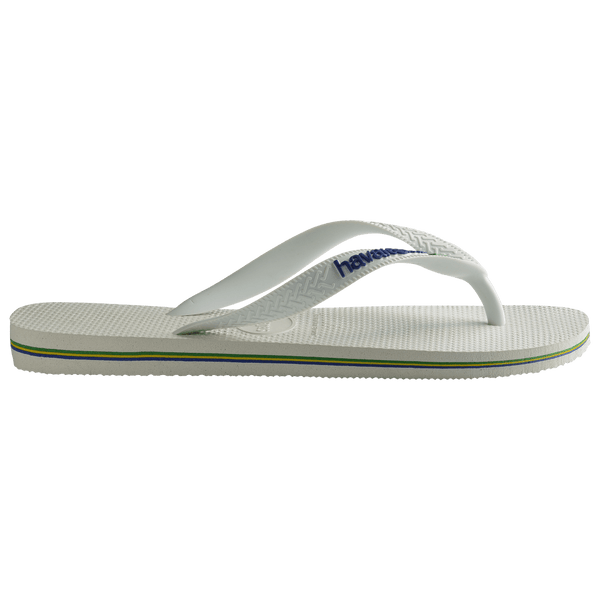 Havaianas Kids' Brazil Logo Flip Flops White