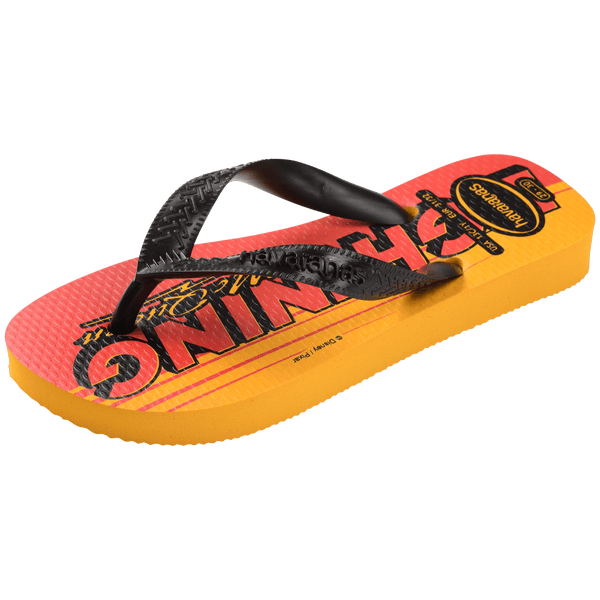 Havaianas Kids' Cars Top Flip Flops Yellow Pop