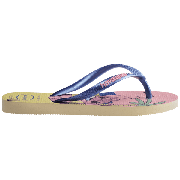 Havaianas Kids' Disney Slim Flip Flops BUTTERCREAM