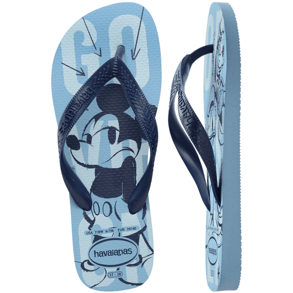 Havaianas Kids' Disney Top Flip Flops Lavender Blue