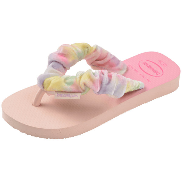 Havaianas Kids' Fluffy Flip Flops Ballet Rose