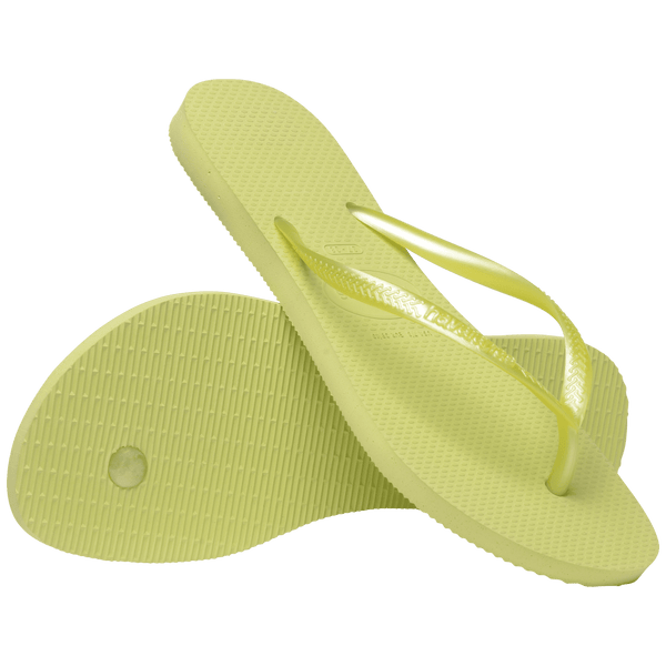 Havaianas Kids' Slim Flip Flops MATCHA GREEN