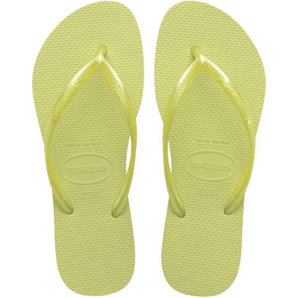 Havaianas Kids' Slim Flip Flops MATCHA GREEN