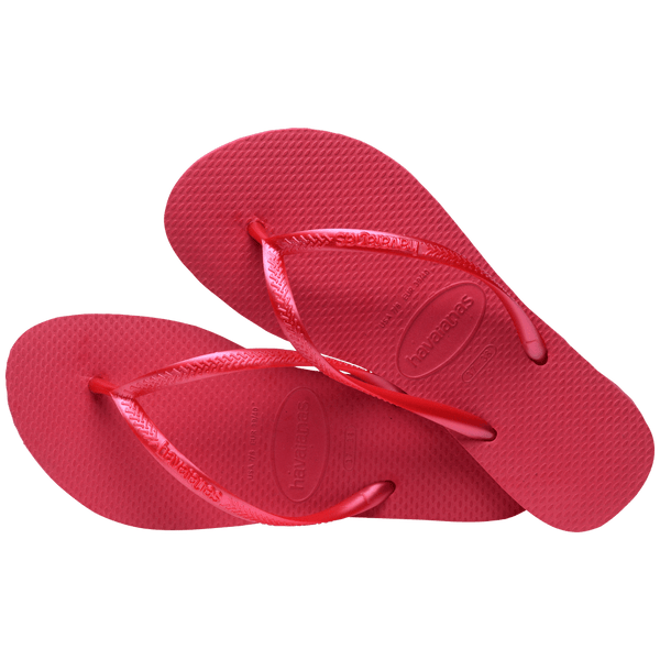 Havaianas Kids' Slim Flip Flops Pink Fever