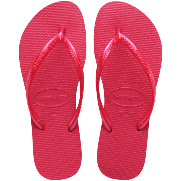 Havaianas Kids' Slim Flip Flops Pink Fever