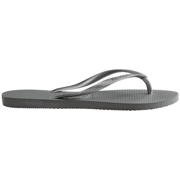 Havaianas Kids' Slim Flip Flops Steel Grey