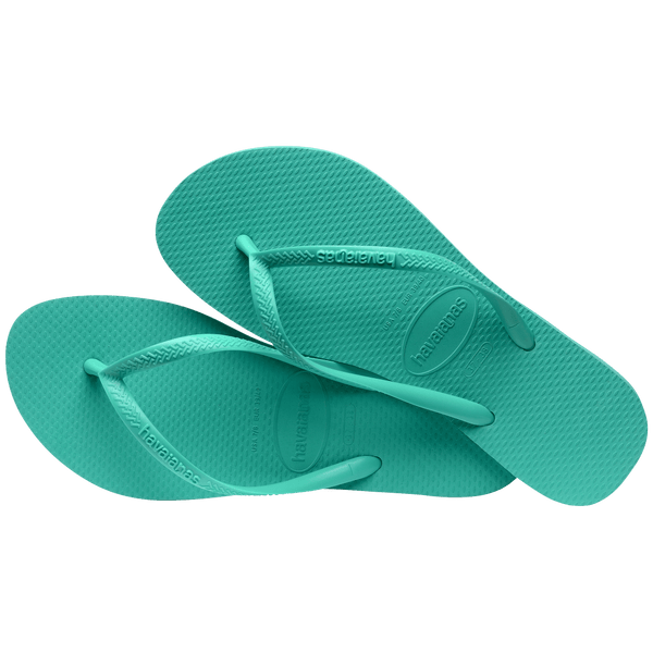 Havaianas Kids' Slim Flip Flops Virtual Green