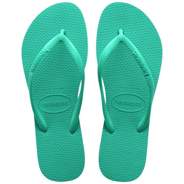 Havaianas Kids' Slim Flip Flops Virtual Green