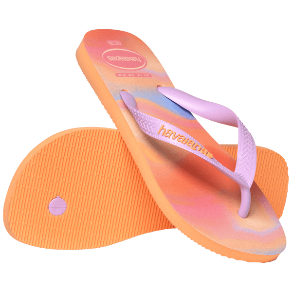 Havaianas Kids' Top Fashion Flip Flops PEACH/PEACH
