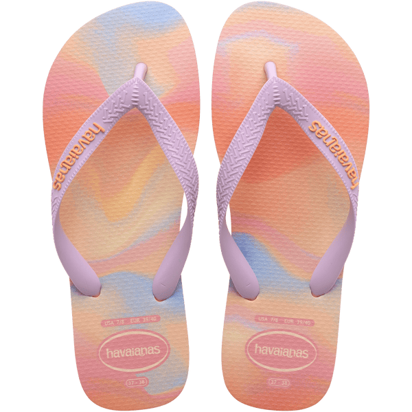 Havaianas Kids' Top Fashion Flip Flops PEACH/PEACH