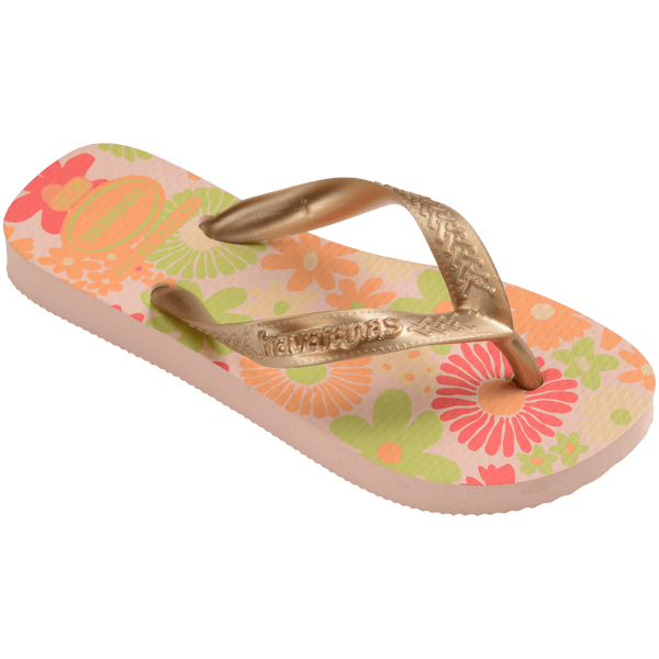 Havaianas Kids' Top Flores Flip Flops Ballet Rose