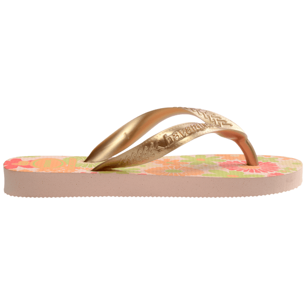 Havaianas Kids' Top Flores Flip Flops Ballet Rose