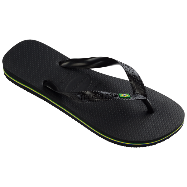 Havaianas Men's Brazil Flip Flops Black