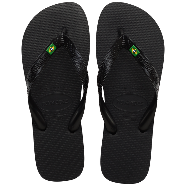 Havaianas Men's Brazil Flip Flops Black