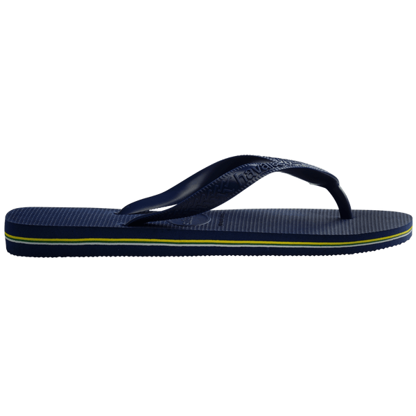 Havaianas Men's Brazil Flip Flops Navy Blue