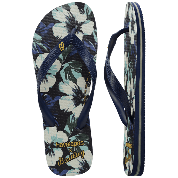 Havaianas Men's Breitling Top Flip Flops Navy Blue