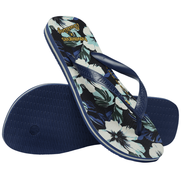Havaianas Men's Breitling Top Flip Flops Navy Blue