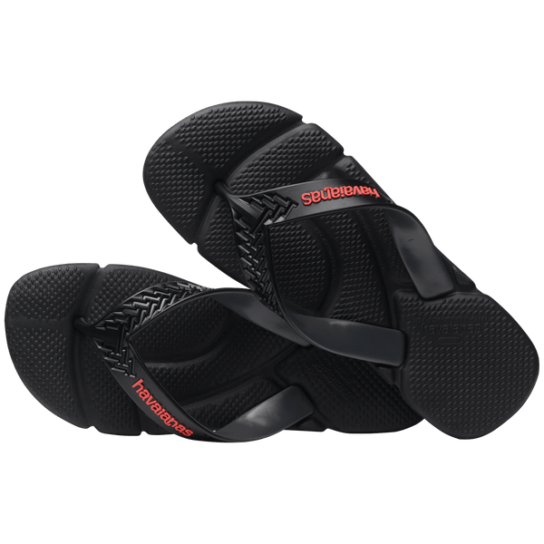 Havaianas Men's Power 2.0 Flip Flops Black
