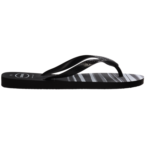 Havaianas Men's Top Basic Flip Flops Black/Grey