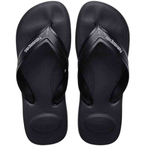 Havaianas Men's Top Max Comfort Flip Flops Black