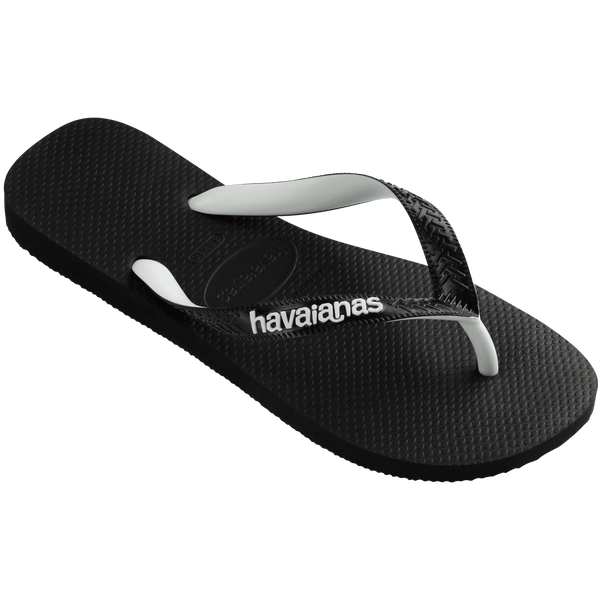 Havaianas Men's Top Mix Flip Flops Black/Black