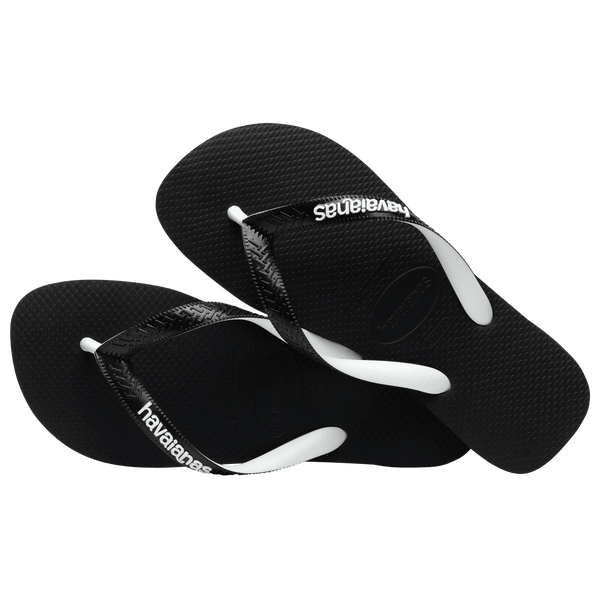 Havaianas Men's Top Mix Flip Flops Black/Black