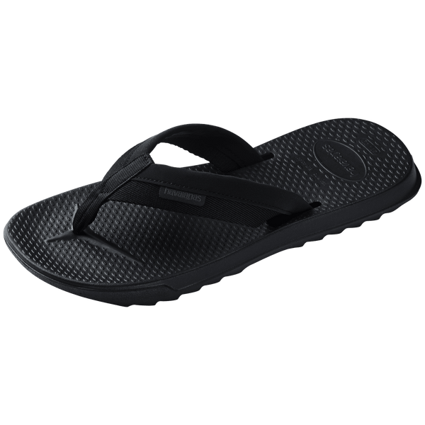 Havaianas Men's Track Plus Flip Flops Black
