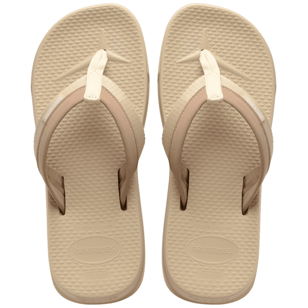 Havaianas Men's Track Plus Flip Flops Sand Grey