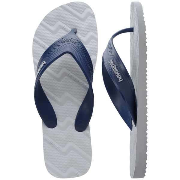 Havaianas Men's Track Waves Flip Flops Ice Grey
