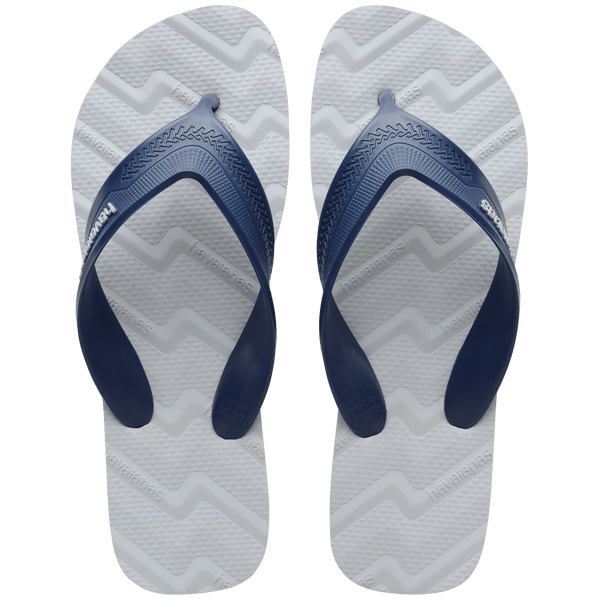 Havaianas Men's Track Waves Flip Flops Ice Grey
