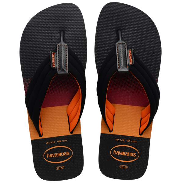 Havaianas Men's Urban Print Flip Flops Black