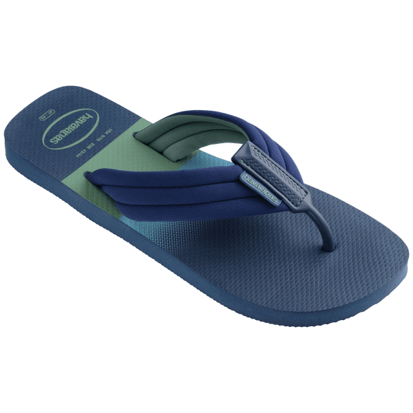 Havaianas Men's Urban Print Flip Flops Indigo Blue