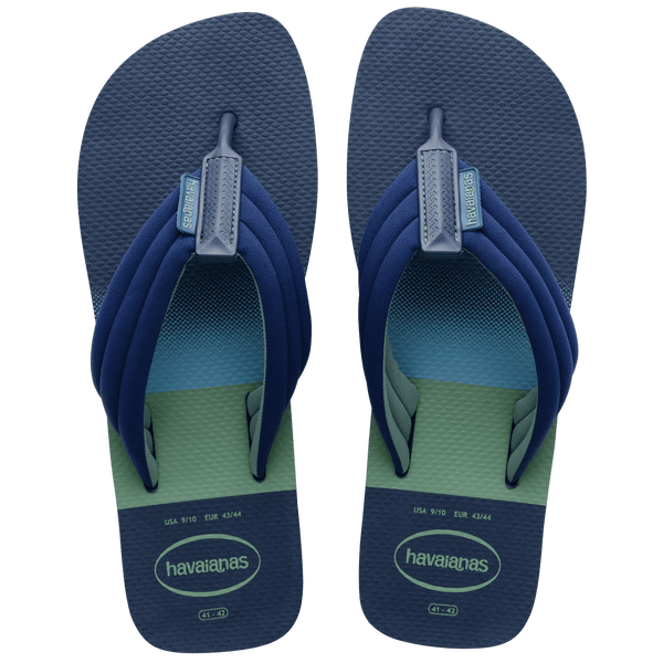 Havaianas Men's Urban Print Flip Flops Indigo Blue