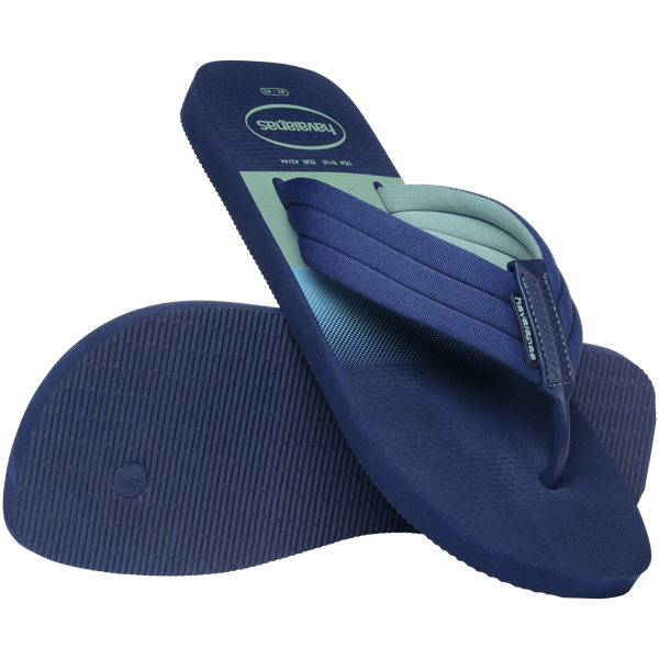 Havaianas Men's Urban Print Flip Flops Navy Blue